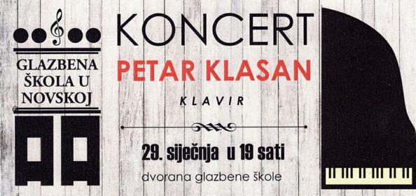 KONCERT PETRA KLASANA U NOVSKOJ